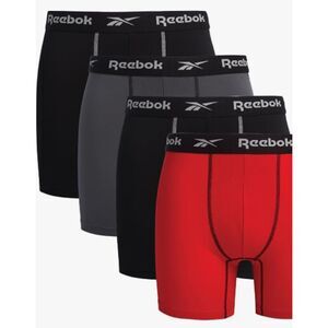 Reebok Performance Training Boxer Briefs 3-Pack Medium Athletic Sporty Active